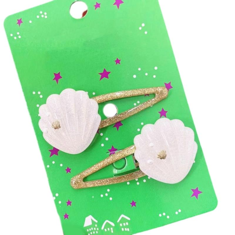 Adorkable Star Glitter Hair Clip for Girls Kid Star Barrettes Glitter Handmade Pink Hairpins Lovely Hairpins