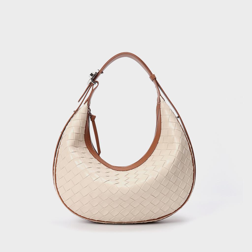 Bags Women's Commuter Large Capacity Handbags Woven Niche Tote Bags Premium Sense Women's Versatile Shoulder Underarm Bags