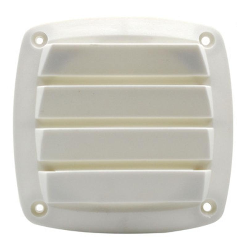 ABS Ventilation Window For Marine Cabin Motorhome Compartment Saltwater Resistant Adjustable Louver System Black White