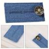 4pc Expand Button For Pants, Waist Extender For Jeans, Elastic Adjustment Waist Button, Belt Extension Buckle, Quilting Supplies