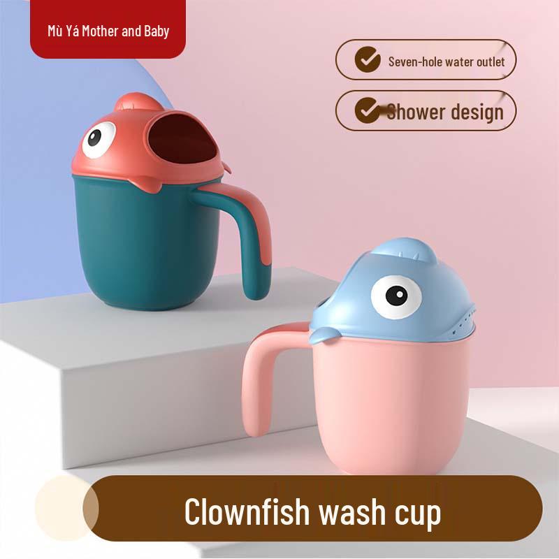 Clownfish Baby Bath Shampoo Scoop Pink-Purple Clownfish