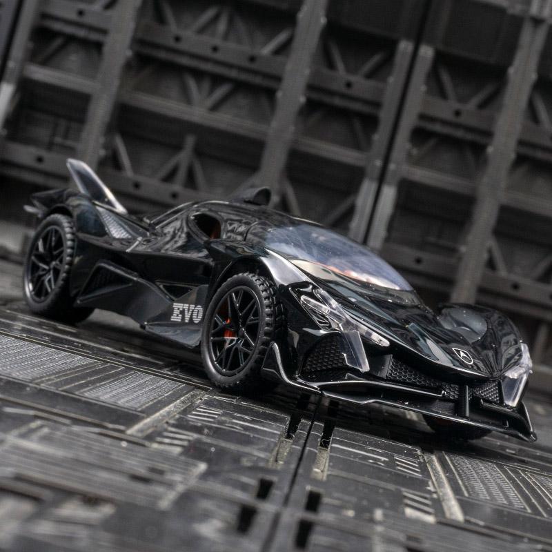 1:32 Apollo EVO IE alloy car model door can be opened has simulated sound and lighting functions doors can be opened