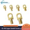 Copper Standoff Screw Set: M3-M10 Flat Head Screws, Lighting Connectors, Hanging Hooks, Wire Rope Accessories, Fixing Buckles.