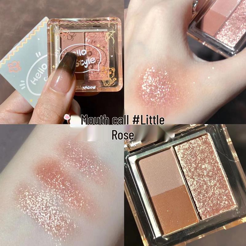 

Палетка многоцветных теней для век HELLOSTYLE: Маленькое Печенье, Роза, Темное Облако, Земляной Тон - Мерцающие и Матовые для Женщин