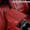 Car Armrest Box Height Pad Universal Leather Armrest Cushion for Mitsubishi Lancer ASX Outlander Pajero Evolution Car Accessorie LP7
