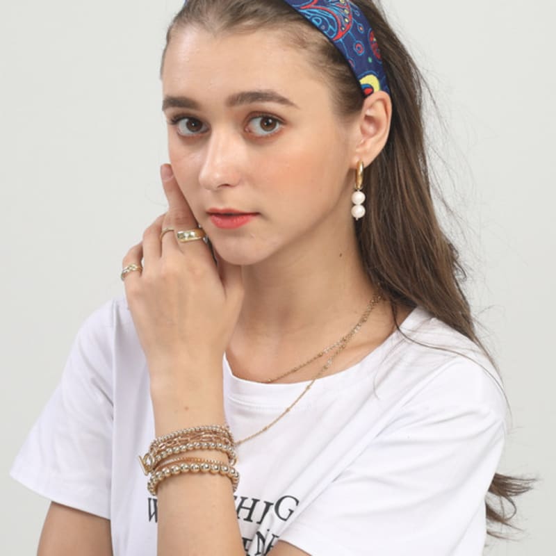LALA Imported Ethnic Hairband - JADE