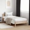 VidaXL Bed Frames and Headboards 100x200 Cm Solid Pine Wood 842614