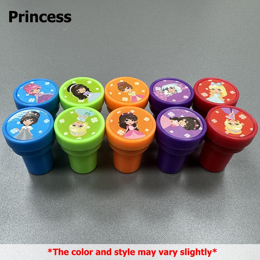 10pcs Cartoon Graffiti Seal Multi Styles Graffiti Tools Student Award Stamp Art Drawing Graffiti Accessories Birthday Party Gift