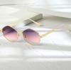 New fashionable metal rhombus large frame sunglasses ins European and American personalized outdoor driving UV protection sunglasses tide
