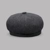 MAIA Wool Bread Hat - Grey