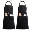Adjustable Waterproof Apron for Kitchen, Restaurant, or BBQ with Customizable Printing