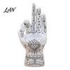 Gothic Home Ornament Palmistry Hand Incense Holder, Resin Statue, Decorative Spooky Halloween Table Decor Stick Ancient Mystical Palm Sculpture
