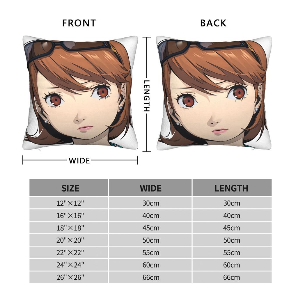 P-Personas Characters Pillow Case Print Pillow Cover For Sofa Bedroom Home Decor Novelty Cushion Cover