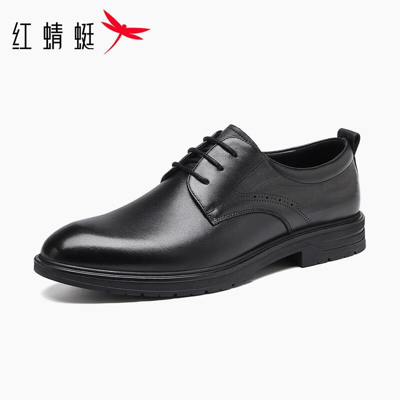 Red Dragonfly Men s Breathable Leather Derby Dress Shoes 41