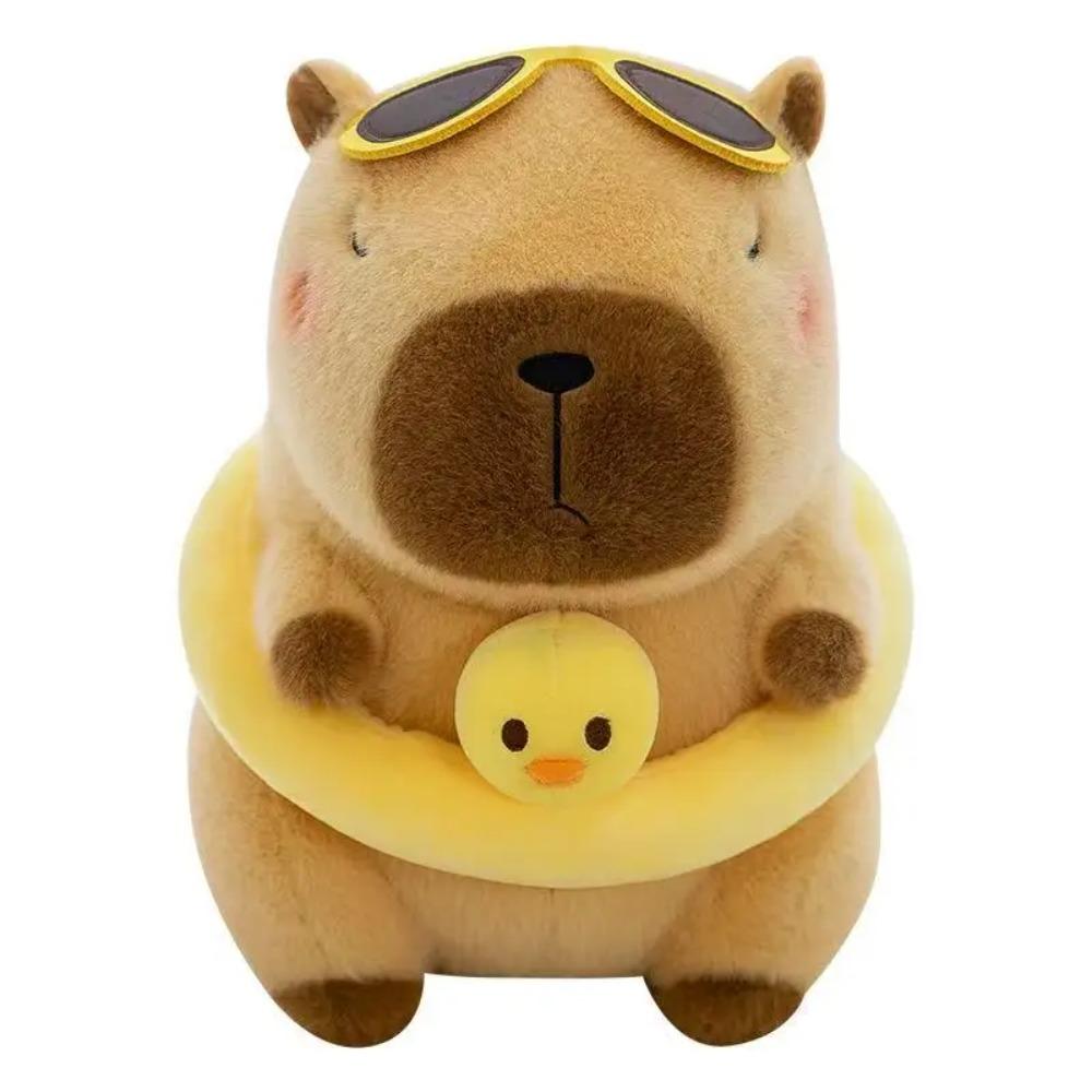 Peluche Capibara 23cm Simulazione Capibara Anime Giocattolo Morbido Bambola Carina Peluche Animali Giocattolo Bambola Morbida Regali di Natale Ringraziamento