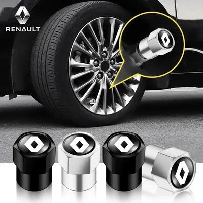 4pcs Car Tire Valve, Sealed Cap, Tire Flagship For Koleos QM5 QM6 Scenic Megane Fluenec Latitude Clio Rubbe