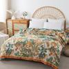 Fashion Cotton Blanket Cozy Household Double-Sided Sofa Cover Summer Cooling Quilt Bed Blanket And Bedspread Nap Cover Sheet