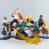 Hot Demon Slayer Anime Figure Tanjirou Agatsuma Zenitsu Kyoujurou Anime Model Action Figure PVC collection Toy for Kids Gift