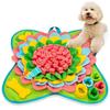 Pet Slow Feed Puzzle Mat: Anti-Choke Sniffing and Foraging Toy for Dogs and Cats