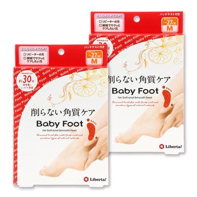 Baby Foot Easy Pack 30 Minute Type M Size Set of 2 Heel Exfoliation Foot Peeling To (Up 27cm)