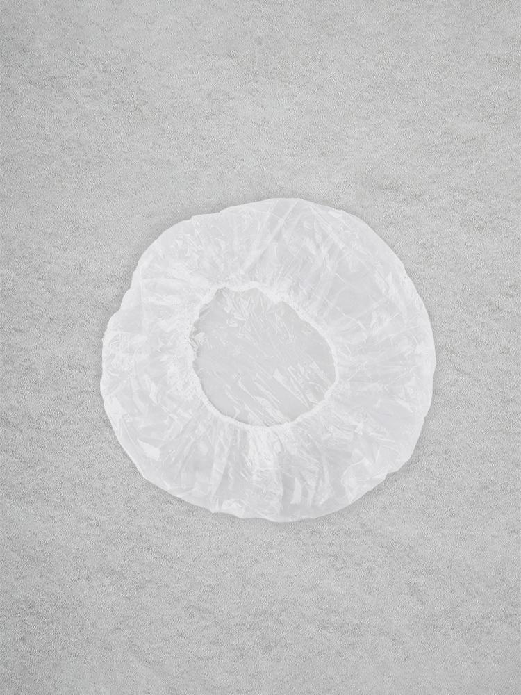 Disposable Clear Shower Caps (7 Pack)