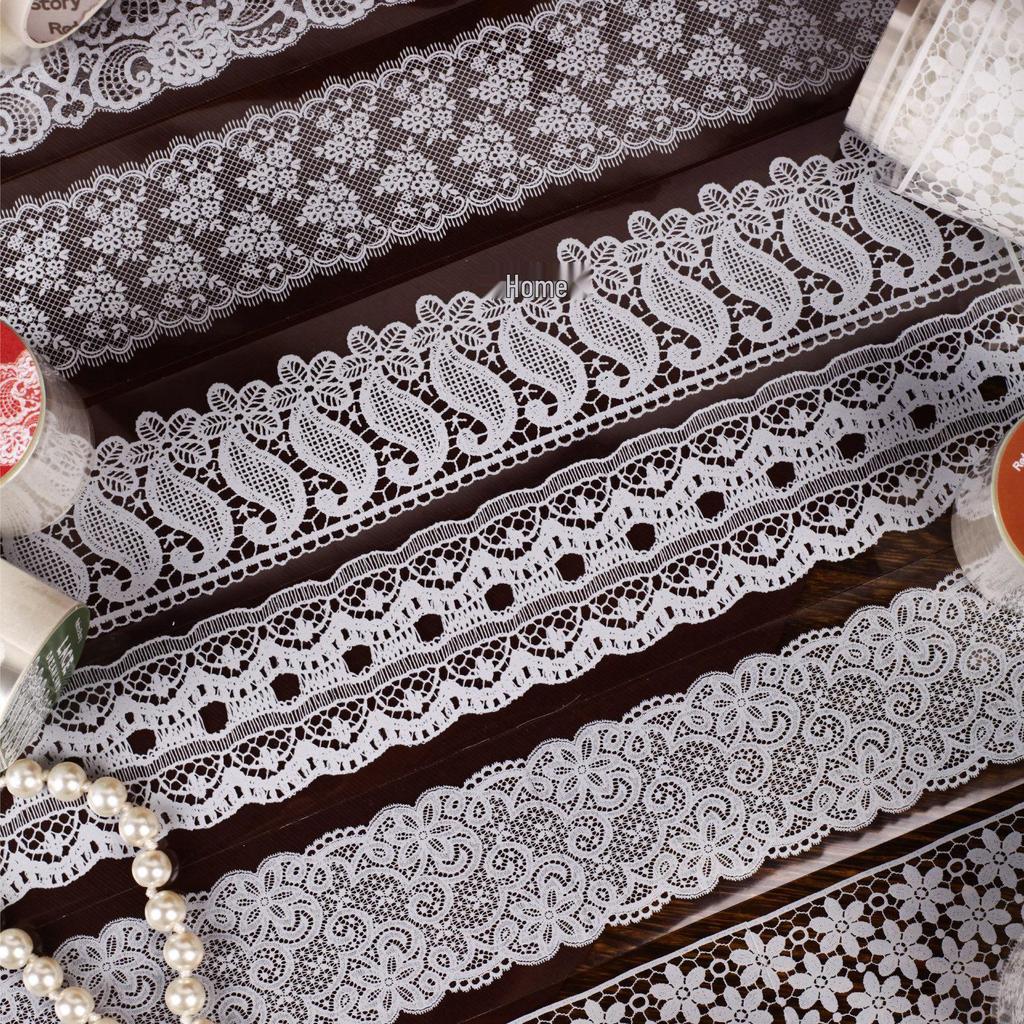 Retro Lace Dream Light: Versatile DIY Journal Decoration Tape