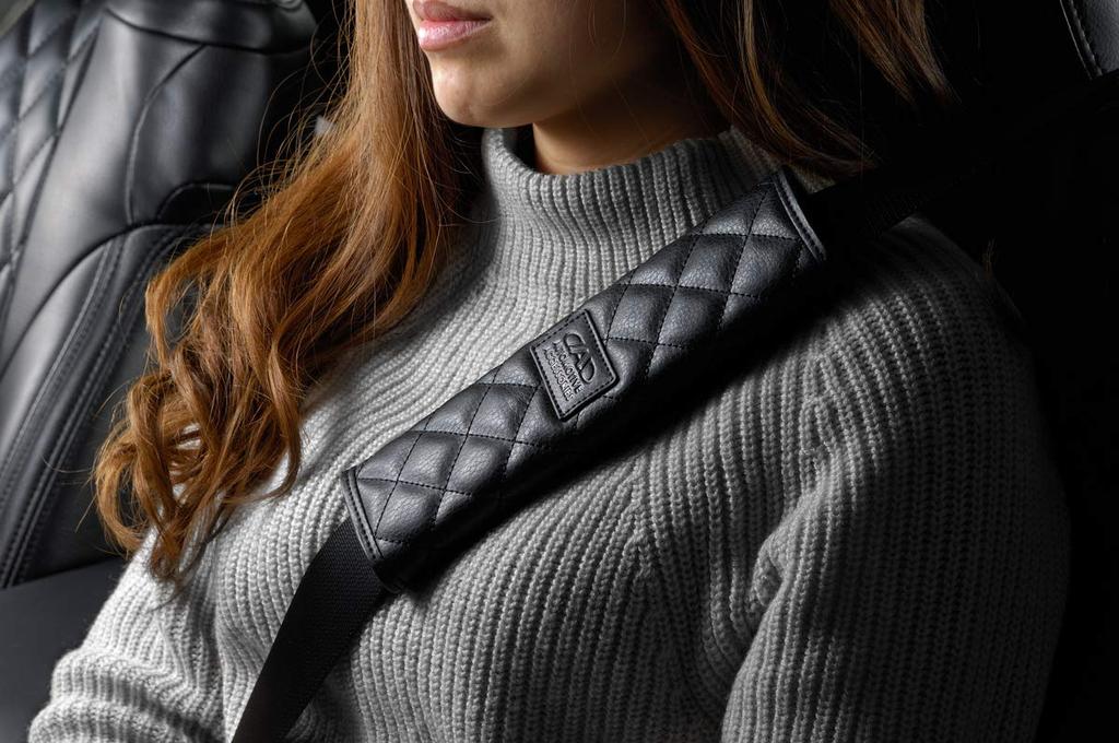 DAD Garson D.A.D Seatbelt Pad Type Quilted HA590-01 (2 pieces)