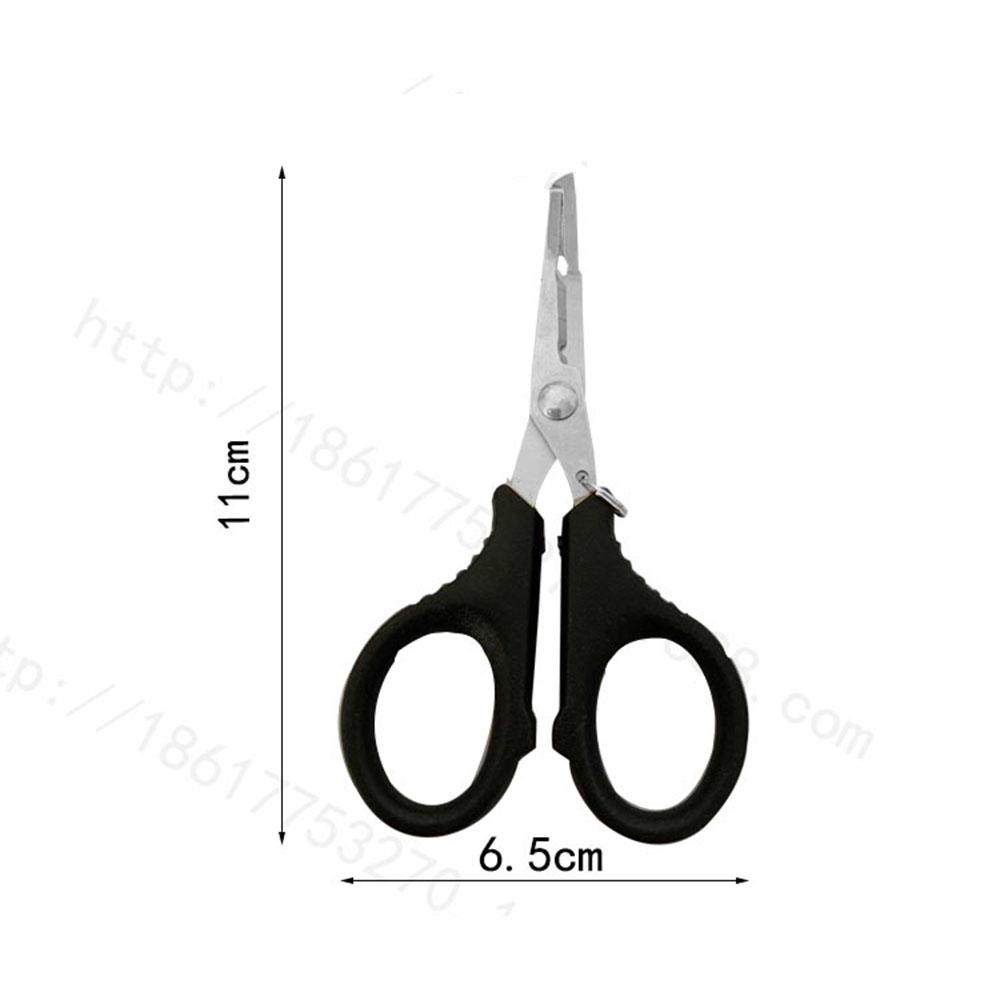 Steel Hook Pliers Line Cutter Fishing Scissors Tackle Tool Kits Lure Bait Scissor Fishing Tools