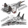 Building Blocks Aircraft Series J-20 J-15 Fighter Military Boys Assembling Toys