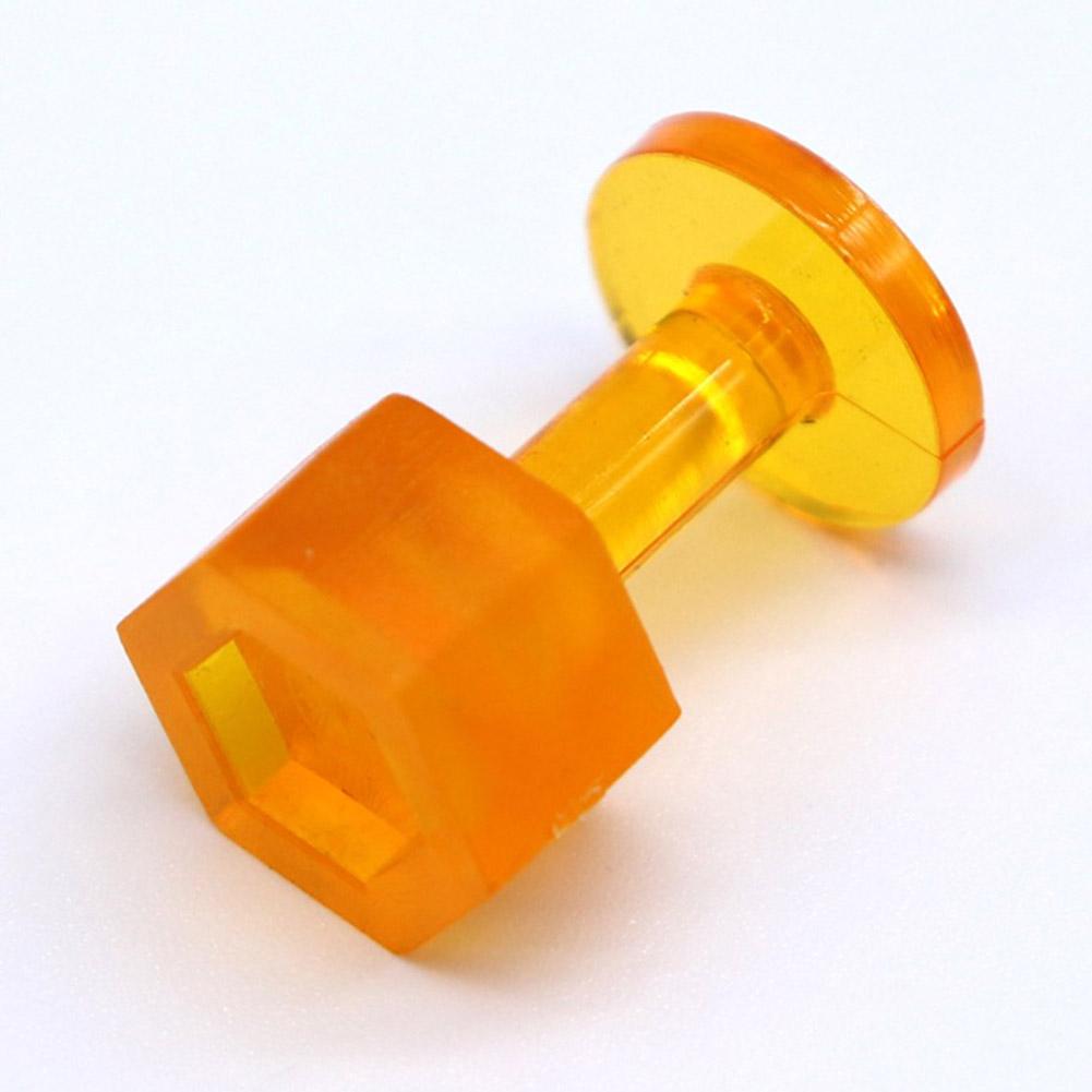 10x Car S/m/l Three Size Glue Tabs Dent Removal Tools Orange Tabs Auto Paintless Dent Repair Maintenance Tools