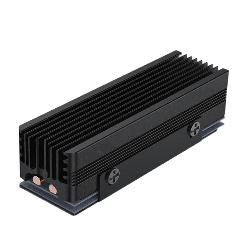 M.2 SSD Heatsink Thermal Pad Heatsink Aluminium Cooling with Silicone Thermal Pad Heatsink 2280 NVME CPU Cooling