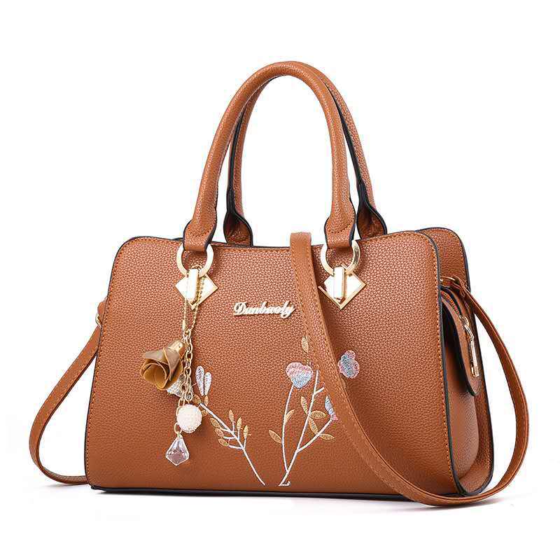 Buy Women's Fashion Vintage Messenger Solid Color Shoulder Bag Crossbody Bags at affordable