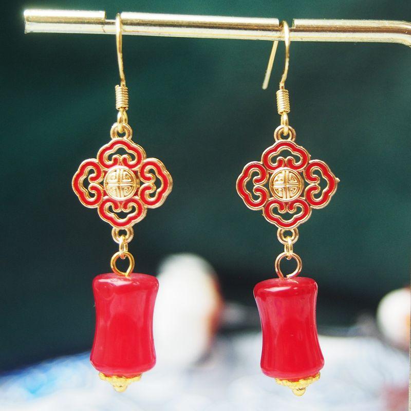 Dojimmy Chinese Style Han Chinese Clothing Jewelry Earrings