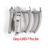 Suitable for  LHD or RHD Cars Interior Plastic Door Pull Handle with Leather Handle Cover 7pcs Full Set for BMW X5 X6 E70 E71 E72