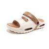 Summer Thick Sole Slippers Men Eva Soft Bottom Sandals Beach Shoes Male Outdoor Casual Breathable Anti-Slip Dual-Purpose Thick-H