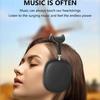 P9 Pro Max Huvudmonterade Bluetooth-hörlurar Brusreducerande Trådlösa Stereo Ljud Hörlurar Sport Spel Bluetooth-hörlurar