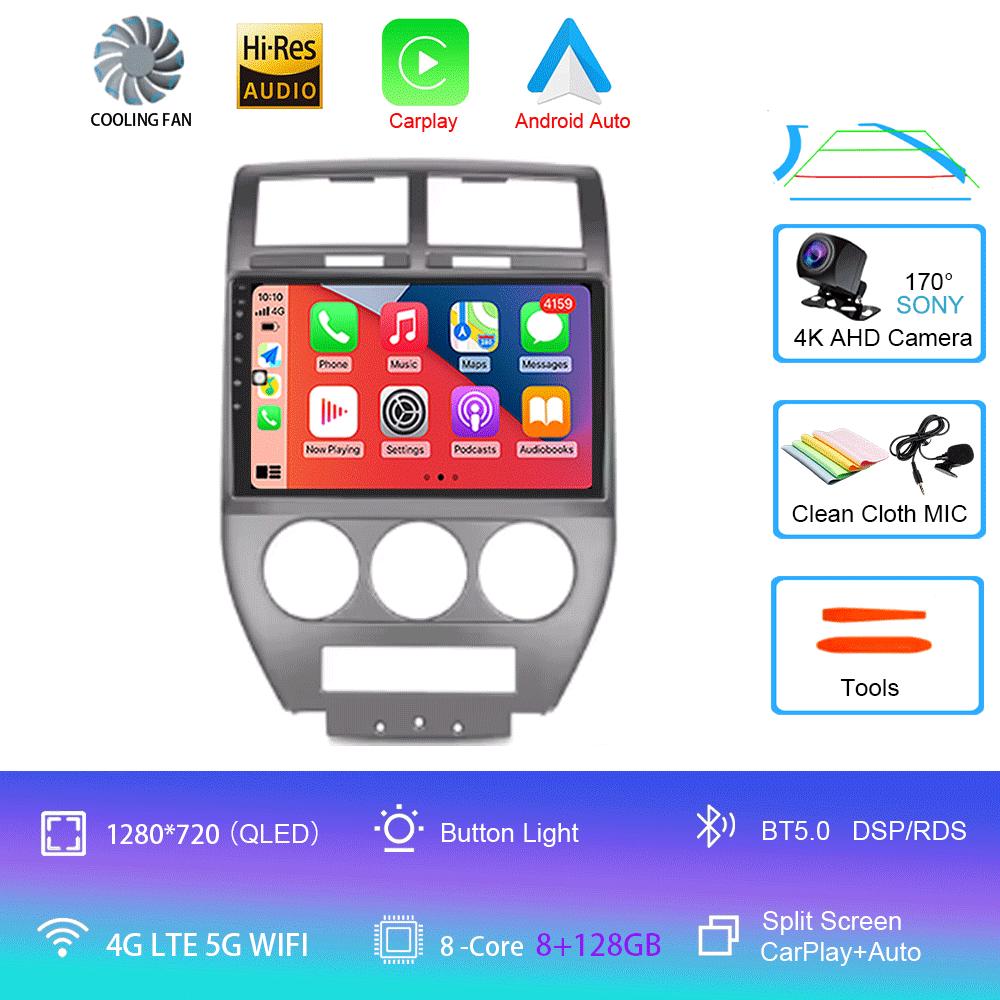 For Nissan X Trail 2 T31 2007-2015 5G WIFI 2 Din Android 14 Car Radio Multimedia Video Player Autoraido Carplay 4G GPS