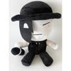 2026 New Two-Times Veeronica Plush Toy Cute Death Artful Black And White Face With Mask Stuffed Doll For Kid Birthday Gifts