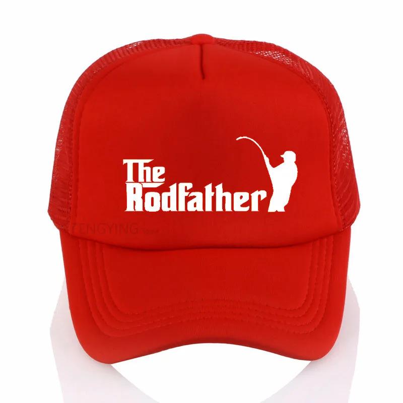 The rodfather Baseball Caps outdoor casual sun Fishing Caps for Unisex Women mesh trucker hat