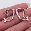20pcs Fish Charms Antique Silver Color Tropical Fish Charms Pendants For Bracelets Fish Charms Making Jewelry