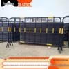 Mobile Iron Horse Barrier for Temporary Site, Concerts, Marathons, and Events