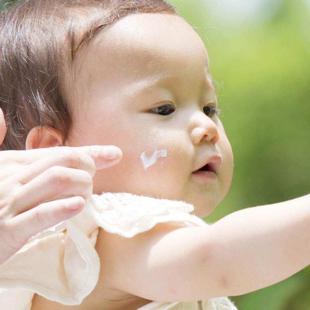 babybuba Organic UV Milk for Babies - UV Absorber Free, 100% Natural Ingredients, Face & Body Sunscreen, SPF50+ PA+++, Made in Japan, Safe for the Who