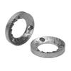 2pcs Burrs Replacement for Rancilio Coffee Grinder 50MM Diameter Stainless Steel 3 Hole Burr Set