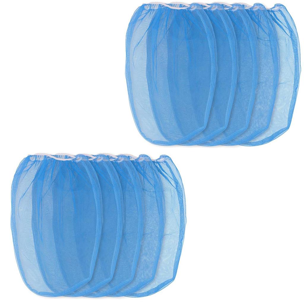 Packung mit 10 Feinsieb-Farbsiebbeuteln Filter für effizientes Filtern und Mehrzweckverwendung in Gartenarbeit und Malerei
