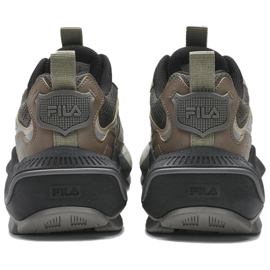 Fila Ciclone Casual Comfortable Low-Top Dad Shoes Men Sneakers Hawk-Brown Mountain-Gray F12M411103FFA