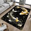 1 STuks Koi Vis Constellatie Extra Groot Antislip Vloerkleed, Kantoor, Familie, Studio Groot Vloerkleed Binnenvloerkleden, Gedurfd Statement Stuk