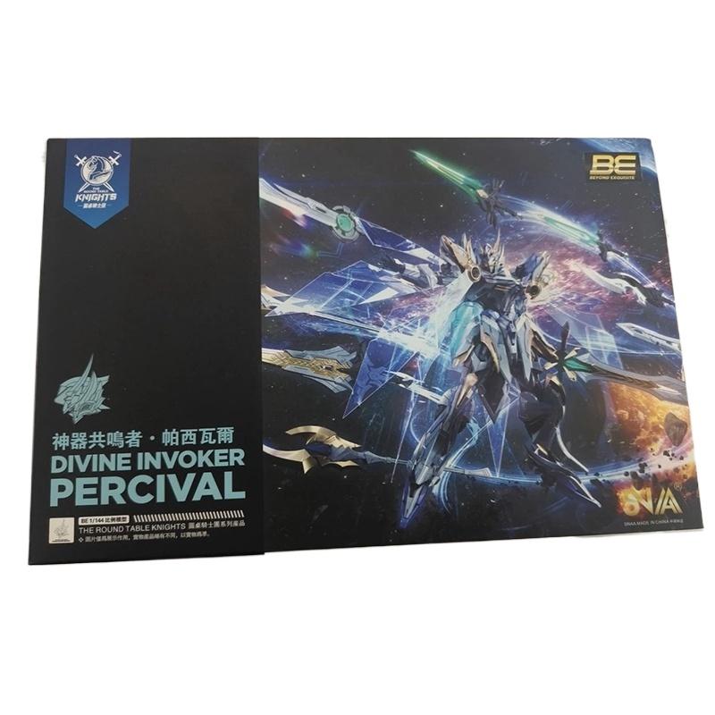 

Snaa Hg 1/144 Divine Invoker Percival Deluxe Edition Model Kit Collectible Action Figure from the round Table Knights Series