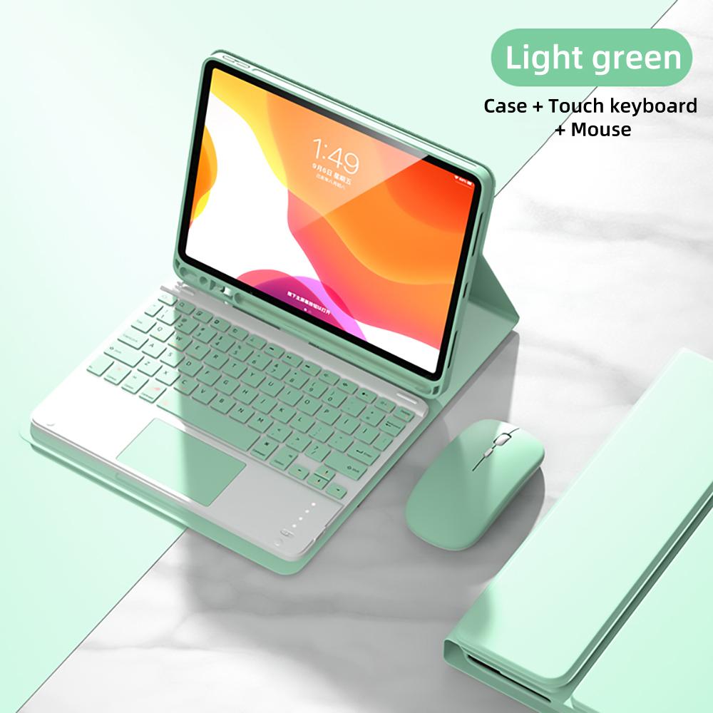 Case Keyboard For iPad Air 11 13 2024,For iPad 10.2 7/8/9th 10th Generation,Air 4 5 10.9'' Pro 11 12.9 Cover With Pencil Holder