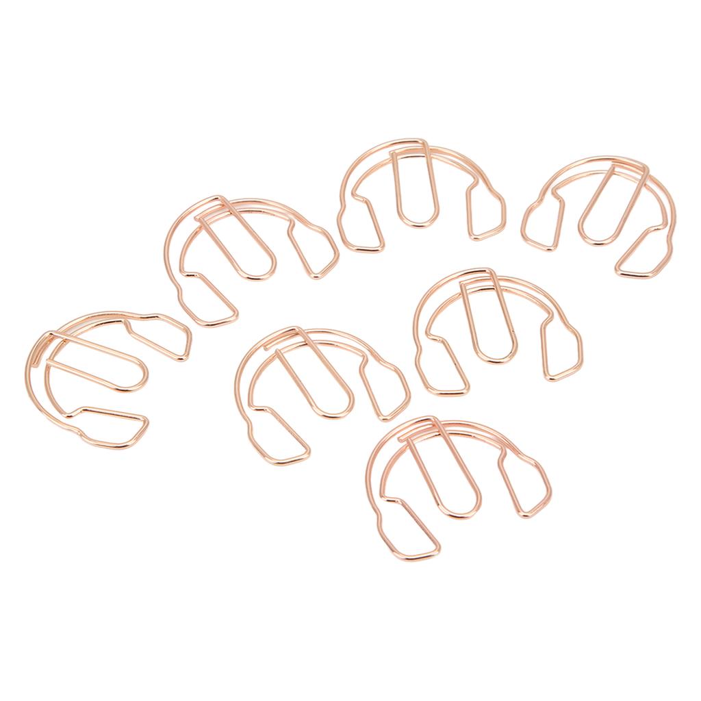 20Pcs Small  Clips  Gold  Rustproof Metal Multifunction Headset Design  Clips