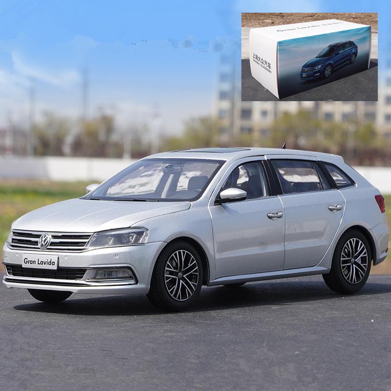 TCFJN1 1:18 VW Gran Lavida Alloy Car Model Diecast Metal Hatchback Vehicle Car Model High Simulation Collection Kid Toy Gift Decoration